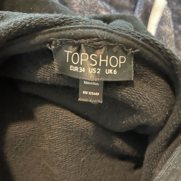 Topshop distress sweater hoodie - Picture 4 of 4